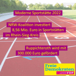 NRW investiert 8,56 Mio. Euro in Sportstätten