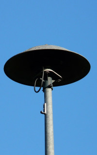 Sirene auf Mast