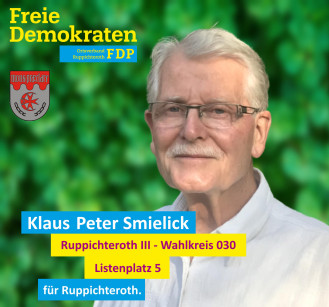 Wahlbezirk 030 - Klaus-Peter Smielick (FDP)